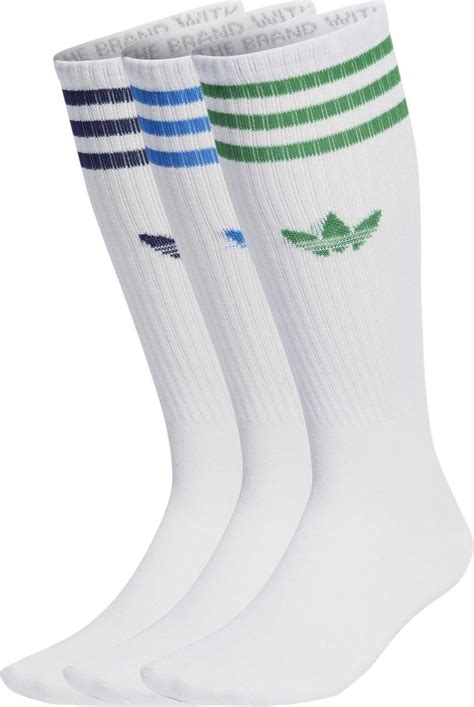 adidas Solid Crew 3 Pack Unisex 